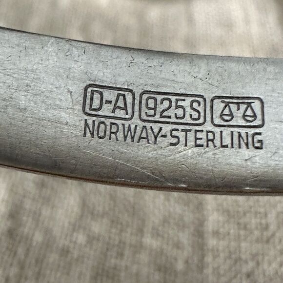 David Anderson Wrap Bangle Bracelet 36.78 Grams - Picture 2 of 12